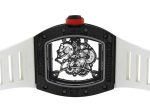 Richard Mill - Japan Red Carbon| by Richard Mille| RM055 Skeleton Clock Hand Winding Rubber| Japan Limited to 50 copies| - Image 5