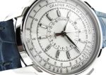 Patek Philippe - Multi-Scale Chronograph| PATEK PHILIPPE| 4675G - 001| WG Silver Clock Automatic Leather| 175th anniversary| Middle Ages| - Image 7
