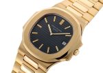 Patek Philippe - Nautilus| PATEK PHILIPPE| 3700 / 11J| 1983 YG Black Dial Automatic Winding Bracelet| Vintage| Restaurant| Middle Ages| - Image 2