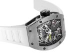 Richard Mill - Automatic Oversized Date| RICHARD MILLE| cRM029| TI Skeleton Clock Automatic Winding Rubber| Middle Ages| - Image 5