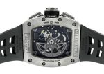 Richard Mill - Automatic Flyback Chronograph Felipe Massa| RICHARD MILLE| RM011| TI Skeleton Clock Automatic Winding Rubber| Commissions| Middle Ages| - Image 5