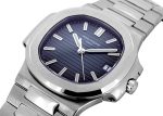 Patek Philippe - Nautilus| PATEK PHILIPPE| 5800 / 1A-001| SS Blue Clock Automatic Winding Bracelet| Middle Ages| - Image 2