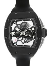 Richard Mill - Johan Blake Gray Edition| RICHARD MILLE| RM61 - 01| TZP Ceramic / Carbon Skeleton Dial Hand Winding Rubber| Limited to 150 copies worldwide| Middle Ages|