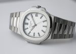 Patek Philippe - Nautilus| PATEK PHILIPPE| 5711 / 1A - 011| SS White Dial Automatic Winding Bracelet| Unused item| - Image 9