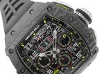 Richard Mill - Automatic Flyback Chronograph| by Richard Mille| RM11 - 03| Carbon TPT Skeleton Dial Autowinding Rubber| - Image 8