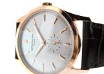 Patek Philippe - Calatrava| PATEK PHILIPPE| 5196R - 001| RG Silver Clock Hand Winding Leather| Middle Ages| - Image 7