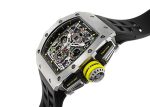 Richards Mill - Automatic Flyback Chronograph| RICHARD MILLE| RM11 - 03| TI Skeleton Clock Automatic Winding Rubber| Middle Ages| - Image 2
