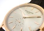 Patek Philippe - Calatrava| PATEK PHILIPPE| 5196R - 001| RG Silver Clock Hand Winding Leather| Middle Ages| - Image 8