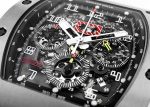 Richard Mill - Automatic Flyback Chronograph Felipe Massa| RICHARD MILLE| RM011| TI Skeleton Clock Automatic Winding Rubber| Middle Ages| - Image 7