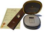 Patek Philippe - 2526 Calatrava Tropical| PATEK PHILIPPE| YG ivory clock automatic winding leather| Made in 1956.| Commissions| Vintage| Middle Ages| - Image 9