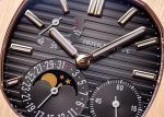 Patek Philippe - Nautilus Puchi Complications| PATEK PHILIPPE| 5712R - 001| RG Black Brown Clock Automatic Winding Leather| Unused item| - Image 10