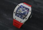 Richards Mill - Automatic Oversize Date Diamonds| RICHARD MILLE| RM 029| WG Skeleton Dial Automatic Winding Rubber| Middle Ages| - Image 9