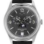 Patek Philippe - Annual Calendar Cara Traba Buckle Specifications| PATEK PHILIPPE| 5146G - 010| WG Slate Grey Clock Dial Automatic Leather| Middle Ages|