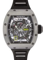 RICHAEL MILL - Automatic declutchable rotor| RICHARD MILLE| RM030| TI Skeleton Clock Automatic Winding Rubber