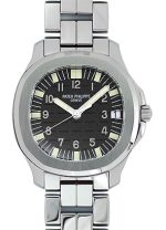 PATEC PHILIPPES - Aquanote| PATEK PHILIPPE| 5065A| SS Black Clock Automatic Winding Bracelet| Unused item|