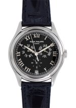 Patek Philippe - Annual Calendar| PATEK PHILIPPE| 5035G| WG Black Dial Automatic Winding Leather| Middle Ages|