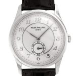 Patek Philippe - Calatrava| PATEK PHILIPPE| 5196P - 001| PT Silver Clock Hand Winding Leather