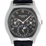 Patek Philippe - Perpetual Calendar Moon Phase| PATEK PHILIPPE| 5040G - 016| WG Black Dial Automatic Winding Leather| Middle Ages|