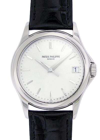 Patek Philippe - Calatrava| PATEK PHILIPPE| 5127G - 001| WG Silver Clock Automatic Leather| Middle Ages| Patek Philippe - Calatrava| PATEK PHILIPPE| 5127G - 001| WG Silver Clock Automatic Leather| Middle Ages| - Image 1