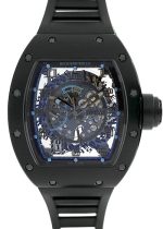 RICHALMILL - Automatic declutch rotor "KRONOMETRY 1999"|RICHARD MILLE| RM030| CA Skeleton Dial Automatic Winding Rubber| World limited 9 books| Middle Ages|