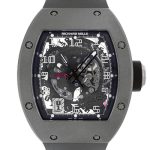 RICHAEL MILL - Automatic GINZA COLLECTION| RICHARD MILLE| RM010| TI Skeleton Clock Automatic Winding Rubber| Limited to 15| Limited to Ginza| Middle Ages|