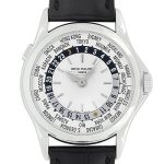 Patek Philippe - World Time| PATEK PHILIPPE| 5110G - 001| World Time WG Silver Clock Dial Automatic Leather| Middle Ages