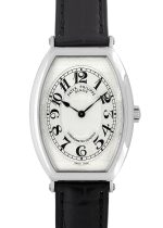 Patek Philippe - Chronometer gondola| PATEK PHILIPPE| 5098P - 001| PT Silver Clock Hand Winding Leather| Middle Ages|