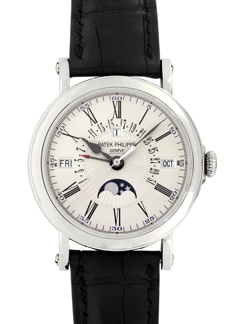 Patek Philippe - Perpetual Calendar| PATEK PHILIPPE| 5159G-001| WG OPERLIN CLOCK CLOCK| Middle Ages| Patek Philippe - Perpetual Calendar| PATEK PHILIPPE| 5159G-001| WG OPERLIN CLOCK CLOCK| Middle Ages| - Image 1