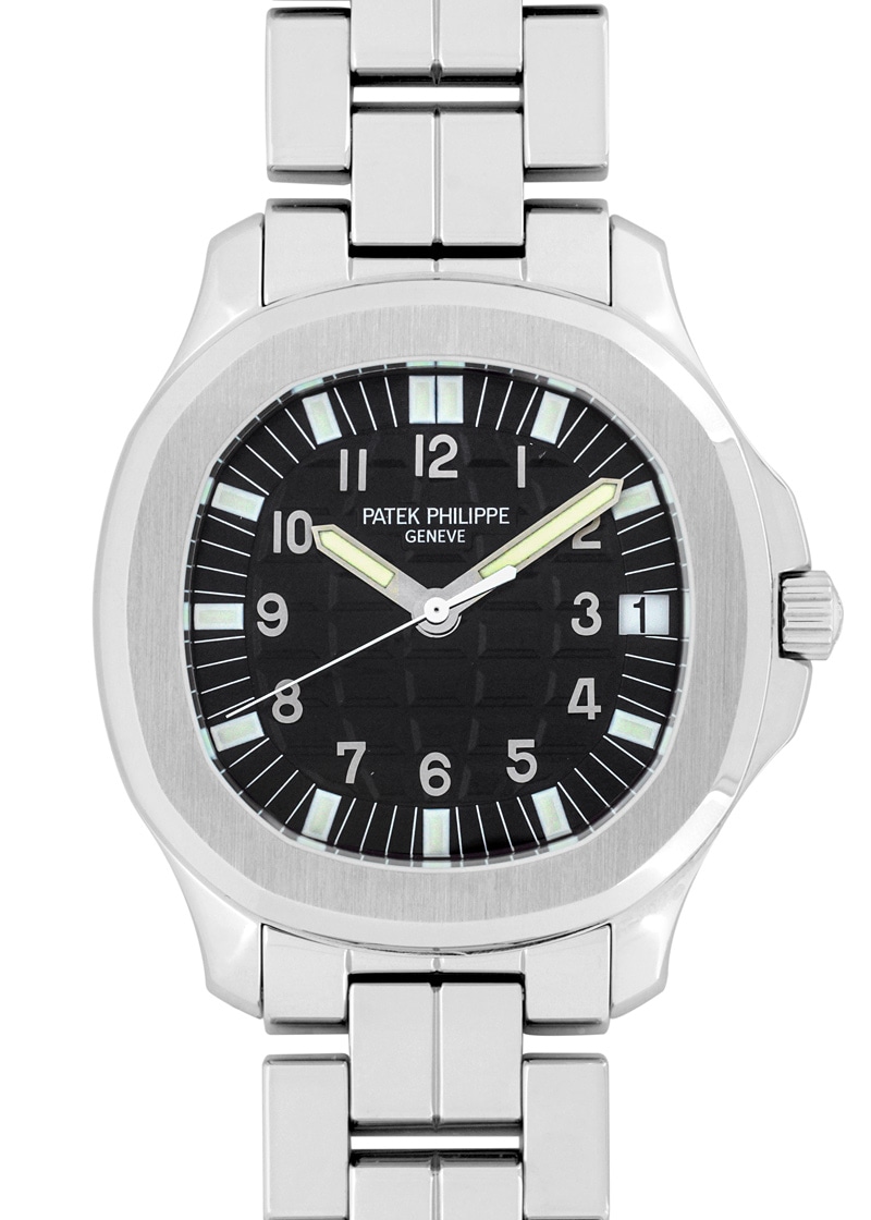 PATEC PHILIPPE - Aqua Note Large Size| PATEK PHILIPPE| 5065 / 1A - 010| SS Black Clock Automatic Winding Bracelet| Middle Ages| PATEC PHILIPPE - Aqua Note Large Size| PATEK PHILIPPE| 5065 / 1A - 010| SS Black Clock Automatic Winding Bracelet| Middle Ages| - Image 1