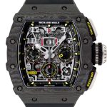 Richards Mill - Automatic Flyback Chronograph| RICHARD MILLE| RM11 - 03| Carbon TPT Skeleton Dial Automatic Winding Rubber Similar| Middle Ages|