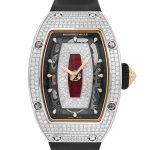 RICHAL MILL - Ladies Automatic| RICHARD MILLE| RM07 - 01| WG Skeleton Dial Automatic Winding Rubber| Middle Ages|