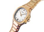 Patek Philippe - Ladies Nautilus| PATEK PHILIPPE| 7118 / 1R - 001| RG Silver Clock Automatic Winding Bracelet| Commissions| Unused item| - Image 2