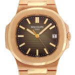 Patek Philippe - Nautilus| PATEK PHILIPPE| 5711 / 1R - 001| RG Brown Clock Automatic Winding Bracelet| Commissions| Middle Ages|