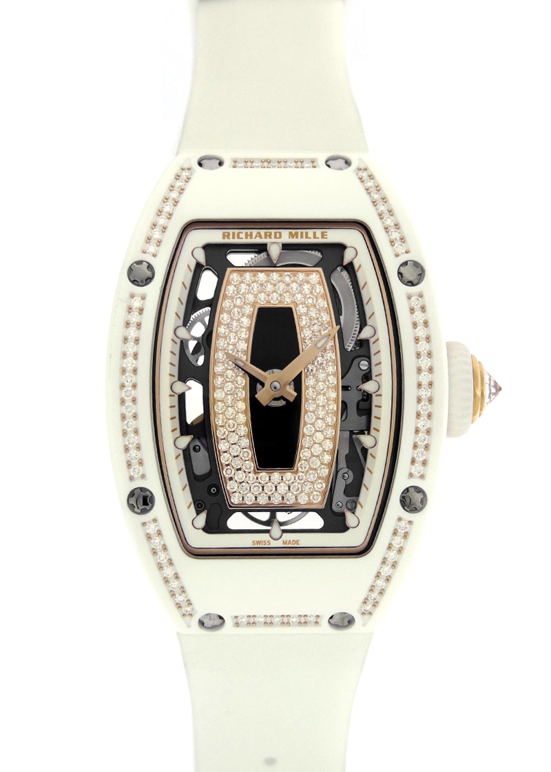Richards Mill - Automatic Bezel Diameter| RICHARD MILLE| RM07 - 01| ATZ / RG Onyx Clock Automatic Winding Rubber Richards Mill - Automatic Bezel Diameter| RICHARD MILLE| RM07 - 01| ATZ / RG Onyx Clock Automatic Winding Rubber - Image 1