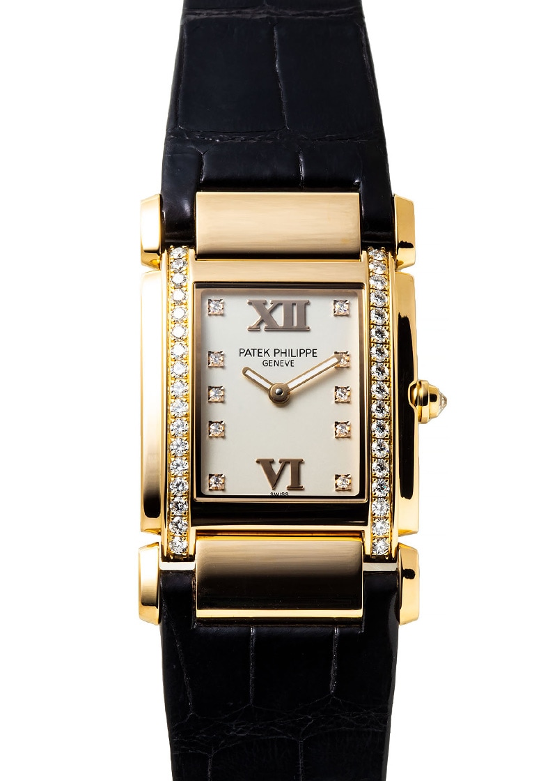 Patek Philippe - Twenty - 4| PATEK PHILIPPE| 4920R - 010| RG White Dial Quartz Leather| Commissions| Middle Ages| Patek Philippe - Twenty - 4| PATEK PHILIPPE| 4920R - 010| RG White Dial Quartz Leather| Commissions| Middle Ages| - Image 1