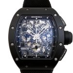 Richard Mill - Felip Massa Black Phantom| by Richard Mille| RM011 CA-TZP TZP Ceramic / Carbon TPT Skeleton Dial Autowinding Rubber| Limited to 50| Commissions| Middle Ages|