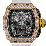 Richards Mill - RM11 - 03 Automatic Flyback Chronograph Bezel Dial| RICHARD MILLE| RM11 - 03| PG / TI Skeleton Dial Automatic Winding Rubber| Commissions| Middle Ages