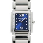 Patek Philippe - Twenty - 4| PATEK PHILIPPE| 4910 / 10A - 012| SS Blue Dial Quartz Bracelet| Middle Ages