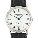 Patek Philippe - Calatrava Cal.215| PATEK PHILIPPE| 5116G - 001| WG Enamel Clock Hand Winding Leather| Shipment scheduled| Middle Ages