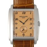 Patek Philippe - Gondo| PATEK PHILIPPE| 5124G - 001| WG Pink Clock Hand Winding Leather| Shipment scheduled| Middle Ages