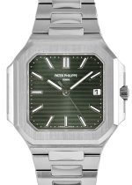Patek Philippe - Cubitas| PATEK PHILIPPE| 5821 / 1A - 001| SS Olive Green Clock Automatic Winding Bracelet| Middle Ages