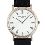 Patek Philippe - Calatrava| PATEK PHILIPPE| 5120G‐001| WG White Clock Automatic Leather| Shipment scheduled| Middle Ages