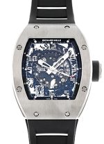 Richard Mill - Automatic| RICHARD MILLE| RM010| TI Skeleton Automatic Winding Rubber