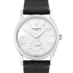 Patek Philippe - Calatrava| PATEK PHILIPPE| 3796G| WG ivory clock hand-winding leather| Middle Ages|