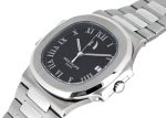 Patek Philippe - Nautilus Power Reserve| PATEK PHILIPPE| 3710 / 1A - 001| SS Black Clock Automatic Winding Bracelet| Middle Ages| - Image 2