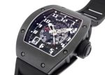 RICHAL MILL - Automatic Japan Limited Edition| RICHARD MILLE| RM010| DLC Skeleton Dial Automatic Winding Rubber| Middle Ages| - Image 2