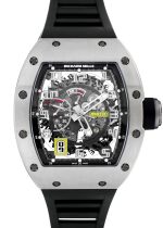 RICHERMILL - Automatic Declutchable Rotor| RICHARD MILLE| RM030| TI Skeleton Clock Automatic Winding Rubber| Middle Ages| - Image 2