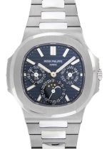 Patek Philippe - Nautilus Perpetual Calendar| PATEK PHILIPPE| 5740 / 1G-001| WG Blue Clock Automatic Winding Bracelet| Commissions|