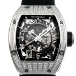Richards Mill - Diamond Bezel| RICHARD MILLE| RM010| WG Skeleton Automatic Winding Leather| Commissions| Middle Ages|