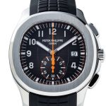 Patek Philippe - Aquanote Chronograph| PATEK PHILIPPE| 5968A - 001| SS Black Dial Automatic Rubber Winding| Commissions| Middle Ages|